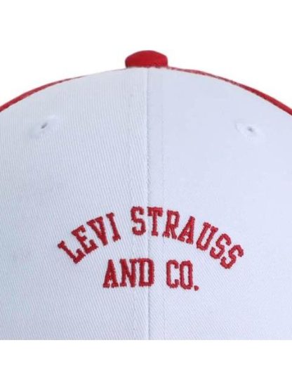 GORRA DE BEISBOL ROJO LEVIS STRAUSS - Image 3