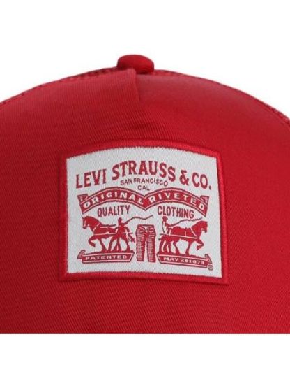 GORRA DE BEISBOL ROJO LEVIS STRAUSS - Image 3