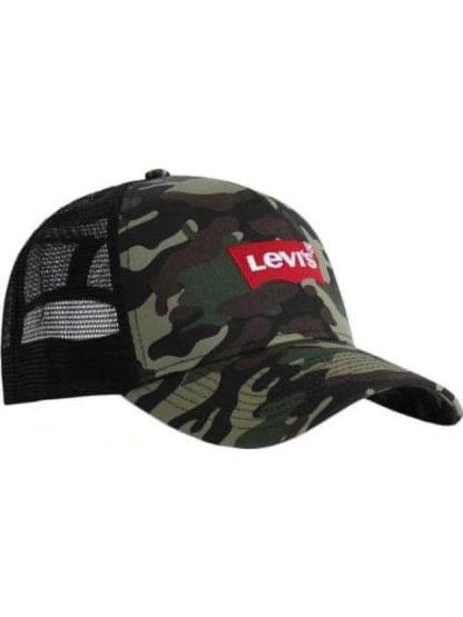GORRA DE BEISBOL VERDE CAMUFLAJE LEVIS STRAUSS - Image 2
