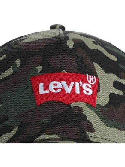 GORRA DE BEISBOL VERDE CAMUFLAJE LEVIS STRAUSS - Image 3