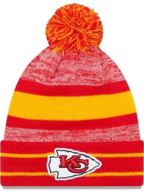 GORRO KANSAS CITY CHIEFS NFL SIDELINE KNIT ROJO NEW ERA CAP