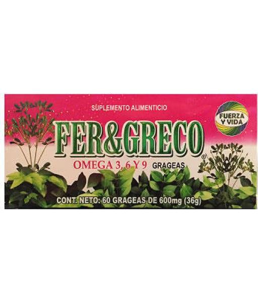 GRAG. FER&GRECO C 60 (OMEGA 36 Y 9) NUTRY SALUD