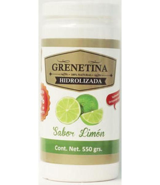 GRENETINA HIDROLIZADA SABOR LIMON 500 G PRETTY BEE