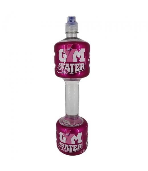 GYM WATER CHIC 1LT AGUA ALCALINA ROSA PH8.5 MARGARITA SANAMENTE