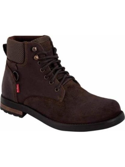 BOTIN CASUAL TIPO LEÑADOR AGUJETA CAFE LEVIS - Image 2