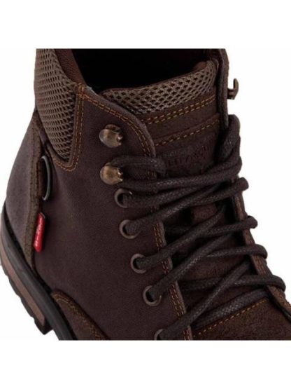 BOTIN CASUAL TIPO LEÑADOR AGUJETA CAFE LEVIS - Image 4