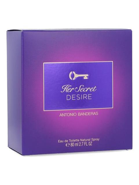 HER SECRET DESIRE 80ML EDT SPRAY - Image 3