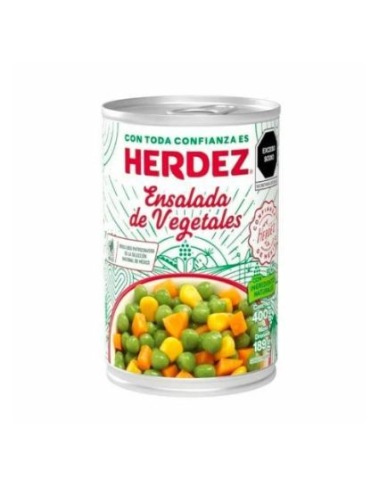 HERDEZ ENSALADA DE VEGETALES 400 GR