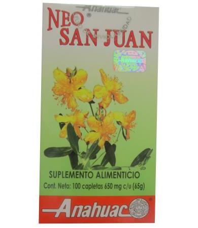 HIERBA DE SAN JUAN 100 CAPLETAS ANAHUAC
