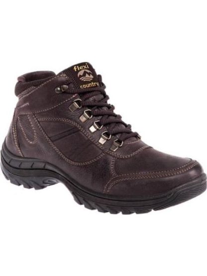BOTIN MONTAÑA Y SENDERISMO AGUJETA CHOCOLATE FLEXI - Image 2