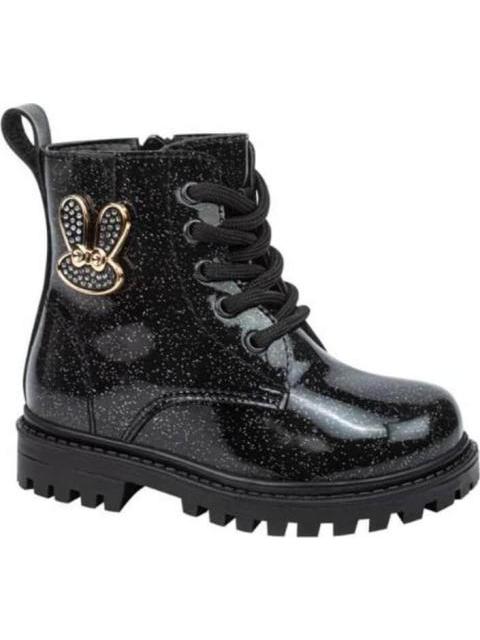 HIKER BOTIN GLITTER NEGRO VIVIS SHOES KIDS