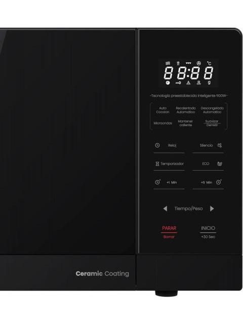 HISENSE HORNO DE MICROONDAS HMMS2509BP 0.9 PIES CUBICOS 1450W 25.5 LITROS NEGRO - Image 6