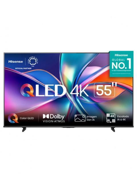 HISENSE SMART TV QLED 55QD6QV 55 4K ULTRA HD NEGRO