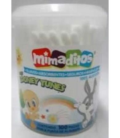 HISOPOS BEBE 100 PZA MIMADITOS