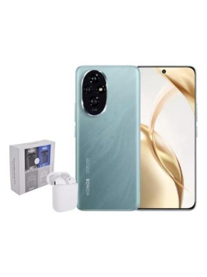 HONOR NUMBER SERIES HONOR 200 DUAL SIM 512 GB VERDE ESMERALDA 12 GB RAM + AIRPODS GENERICOS - Image 2
