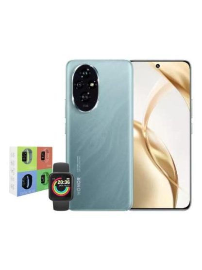 HONOR NUMBER SERIES HONOR 200 DUAL SIM 512 GB VERDE ESMERALDA 12 GB RAM + SMARTWATCH MACARON - Image 2