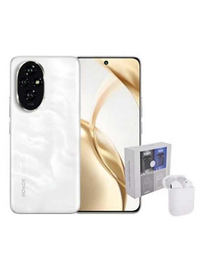 HONOR NUMBER SERIES HONOR 200 DUAL SIM 512 GB WHITE 12 GB RAM + SMARTWATCH MACARON