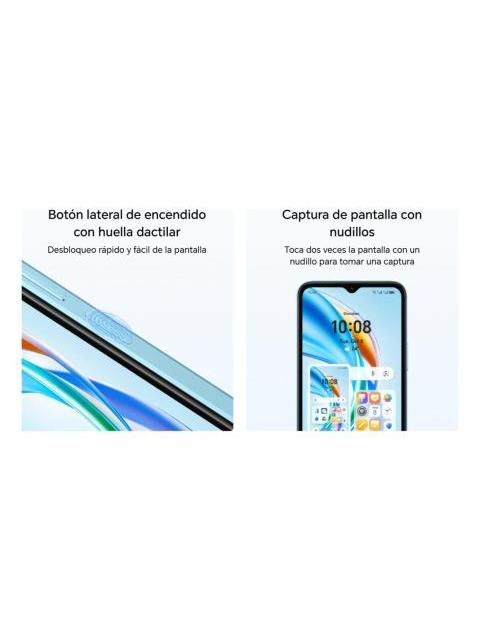 HONOR X5B PLUS 4G 656 256GB 4GB RAM CAMARA 50MPX - BLUE - Image 4