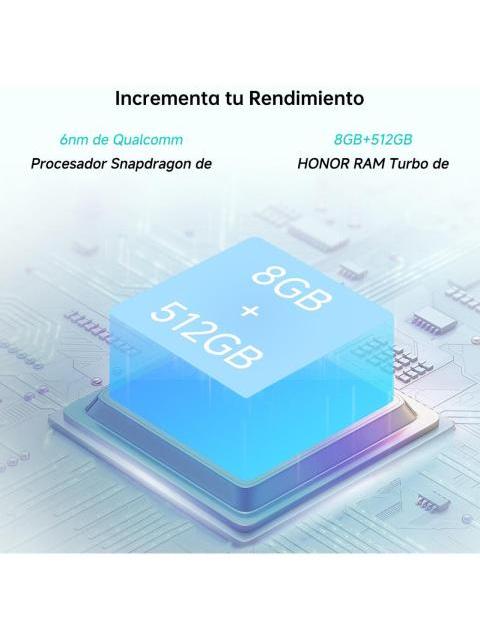 HONOR X8B DUAL SIM 512 GB PLATEADO 8 GB RAM - Image 4