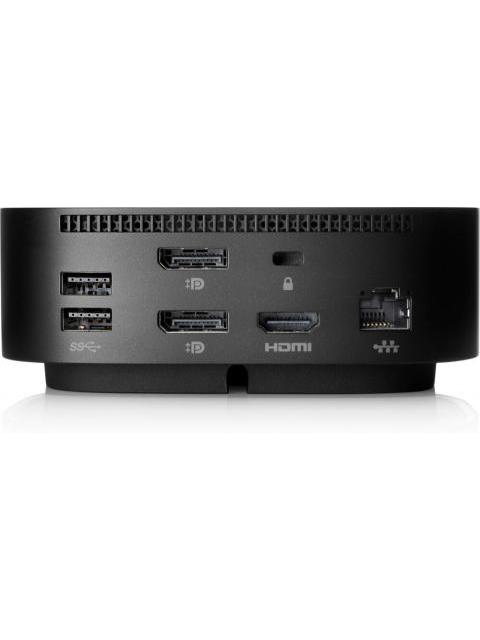 HP DOCKING STATION 5TW13AA USB 3.1 4X USB 3.2 2X USB 3.2 C 1X HDMI 2X DISPLAYPORT 1X RJ-45 NEGRO - Image 4