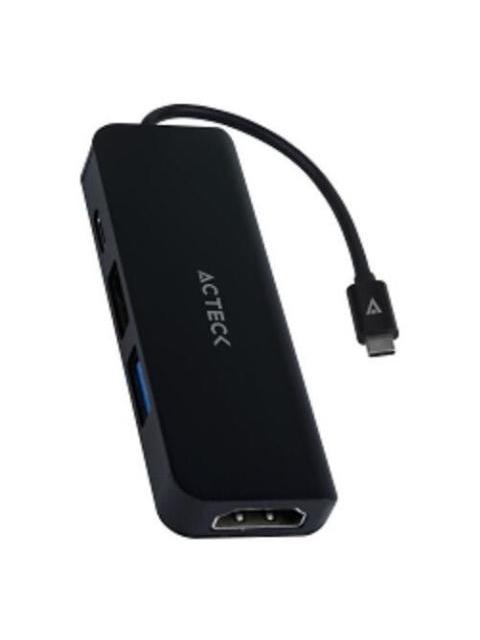 HUB USB-C ACTECK 4 EN 1 USB C - HDMI USB-A 3.0 USB-A 2.0