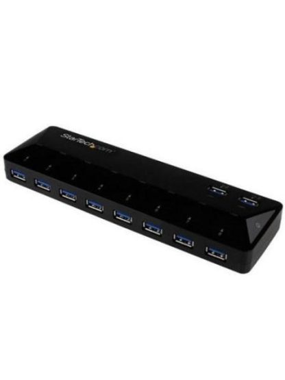 STARTECH HUB USB 3.0 DE 10 PUERTOS USB 3.0 NEGRO PARA PC ST103008U2C - Image 2