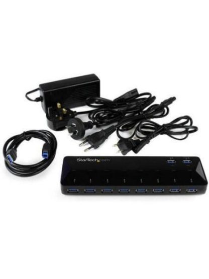 STARTECH HUB USB 3.0 DE 10 PUERTOS USB 3.0 NEGRO PARA PC ST103008U2C - Image 5