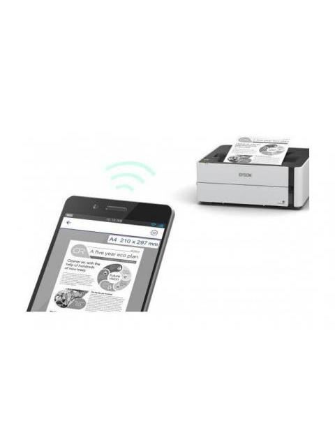 EPSON ECOTANK M1180 BLANCO Y NEGRO INYECCION TANQUE DE TINTA INALAMBRICO PRINT - Image 7