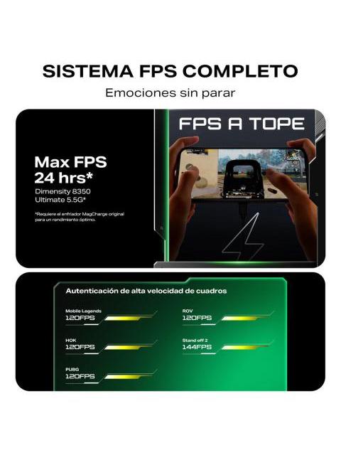 INFINIX GT 30 PRO 5G DUAL SIM 512GB NEGRO 12+12GB RAM CON GAMING KIT - Image 4