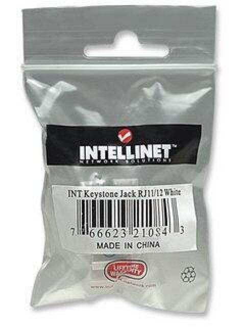 INTELLINET 210843 JACK PARA TELEFONIA DE IMPACTO RJ11-12 BLANCO - Image 6