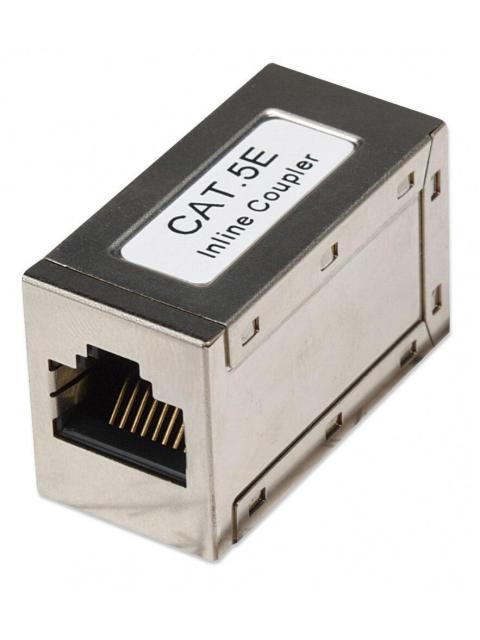 INTELLINET ACOPLADOR MODULAR CAT5E RJ-45 PLATA