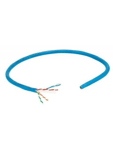 INTELLINET BOBINA DE CABLE CAT6 UTP 305 METROS SOLIDO AZUL