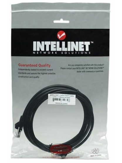 INTELLINET CABLE PATCH CAT5E UTP 100% COBRE RJ-45 MACHO - RJ-45 MACHO 4.2 METROS NEGRO - Image 4