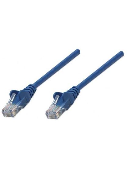 INTELLINET CABLE PATCH CAT6 UTP 100% COBRE RJ-45 MACHO - RJ-45 MACHO 50CM AZUL