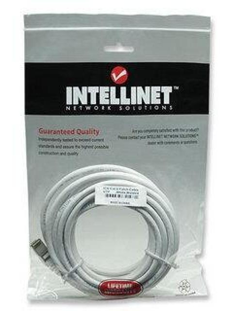 INTELLINET CABLE PATCH CAT6 UTP RJ-45 MACHO - RJ-45 MACHO 1 METRO BLANCO - Image 5