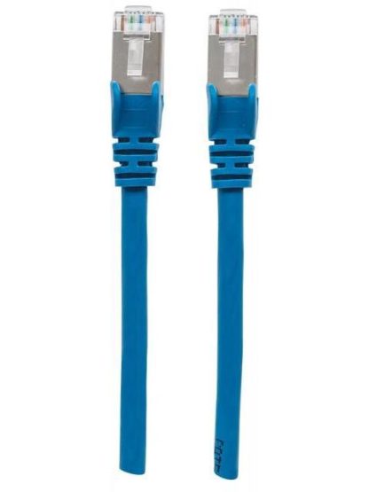 INTELLINET CABLE PATCH CAT6A STP RJ-45 MACHO - RJ-45 MACHO 30CM AZUL - Image 2