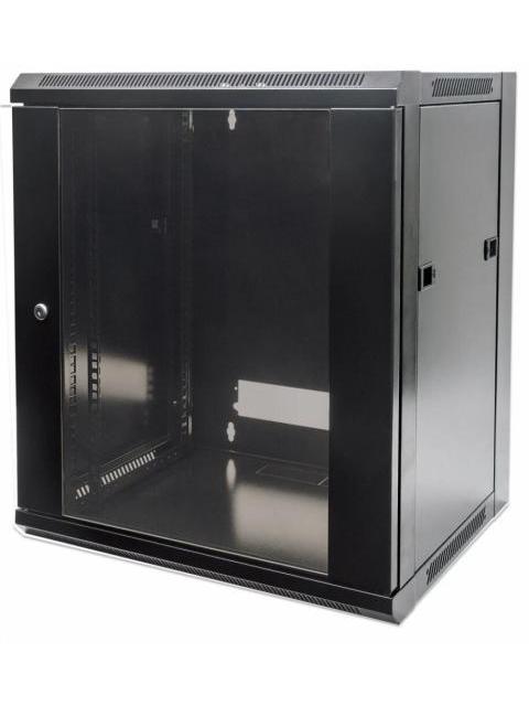 INTELLINET GABINETE PARA PARED 19 12U HASTA 60KG NEGRO