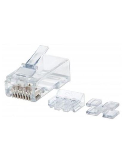 INTELLINET JACK CAT6A STP RJ-45 TRANSPARENTE 80 PIEZAS