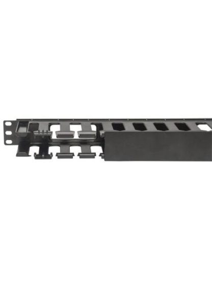 INTELLINET ORGANIZADOR DE CABLES HORIZONTAL 1U RJ-45 NEGRO - Image 5