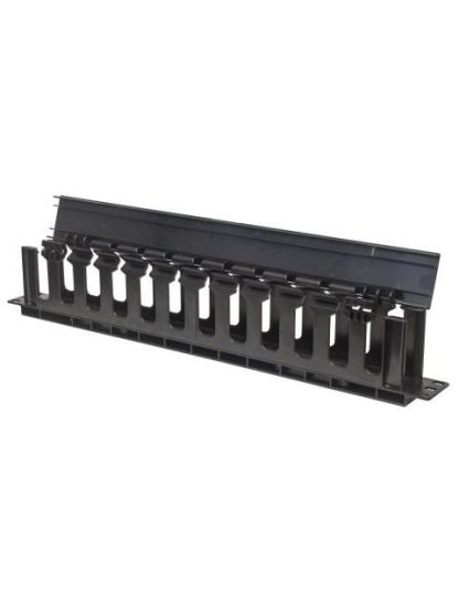 INTELLINET ORGANIZADOR DE CABLES HORIZONTAL 1U RJ-45 NEGRO - Image 6