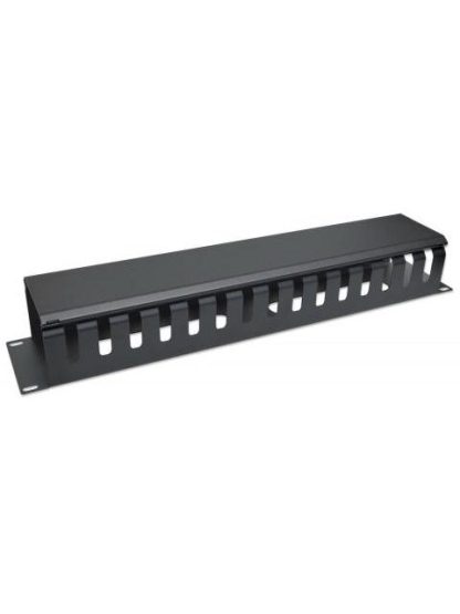 INTELLINET ORGANIZADOR HORIZONTAL DE CABLES 19 2U NEGRO - Image 2