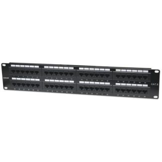 INTELLINET PANEL DE PARCHEO CAT6 2U 48 PUERTOS