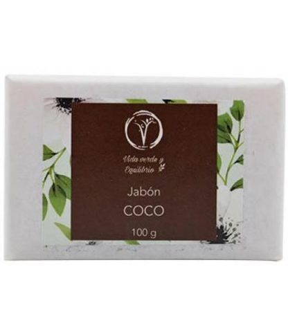 JABON ARTESANAL COCO BRONCEADO 100 G VIDA VERDE Y E.