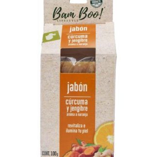 JABON CURCUMA JENGIBRE100 G BAM BOO LIFESTYLE