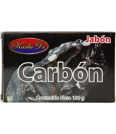 JABON DE CARBON 100 G KARLA DI