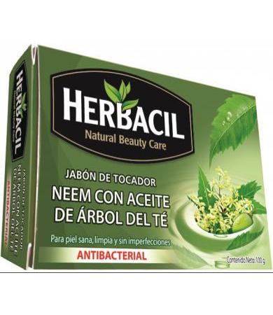 JABON DE NEEM ANTIBACTERIAL 100 G HERBACIL