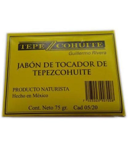 JABON DE TOCADOR DE TEPEZCOHUITE 75GR. TEPEZCOHUITE
