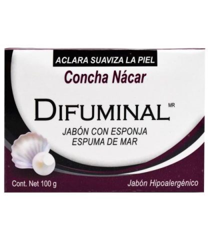 JABON ESPONJA DE CONCHA NACAR 100 G DIFUMINAL