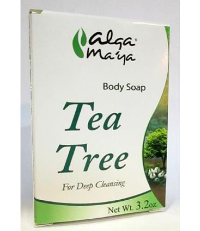 JABON TE DE ARBOL 100 G ALGA MAYA