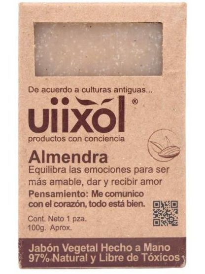 JABON VEGETAL ALMENDRA 100 G UIIXOL